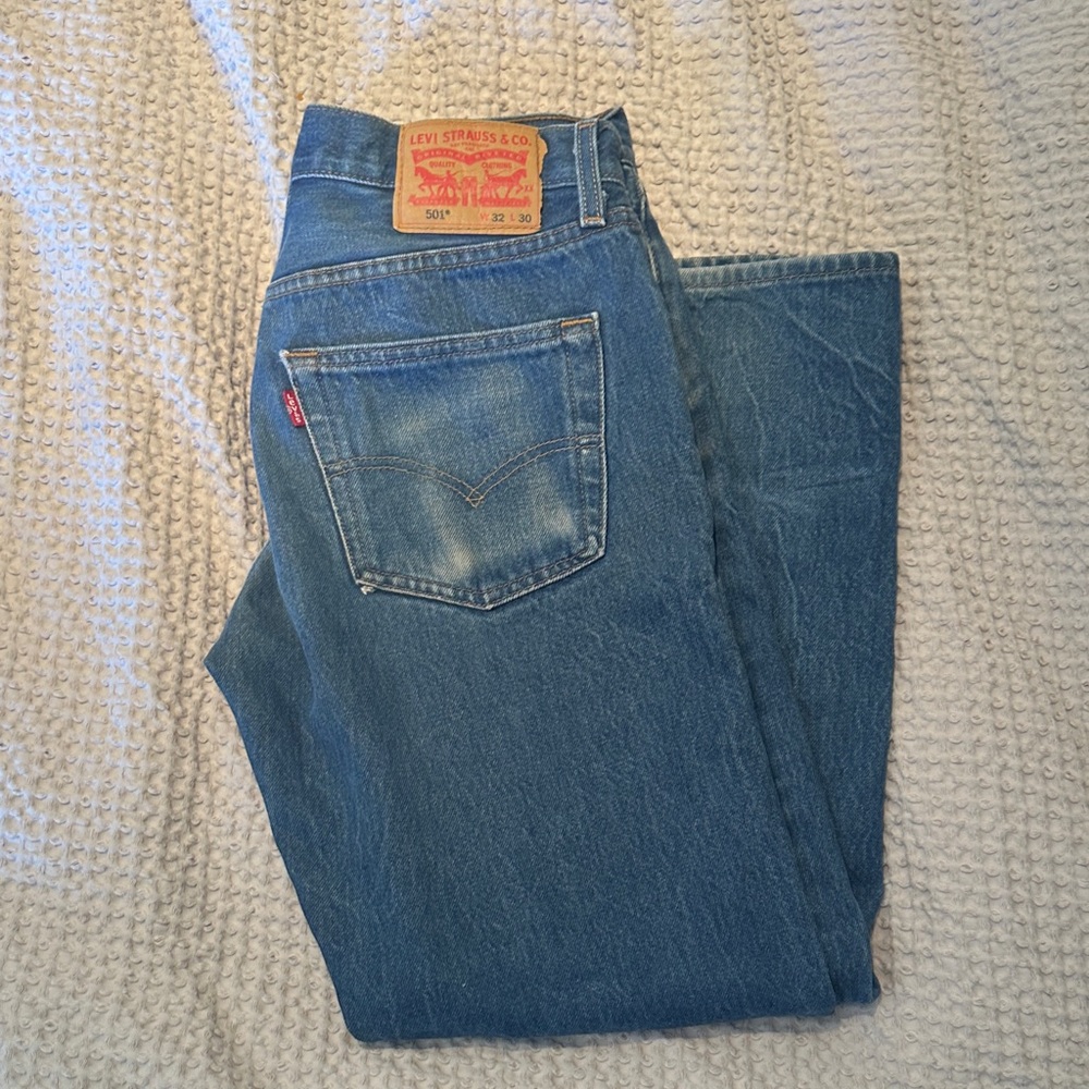Levi's Classic Straight Blue Jeans